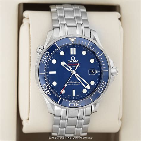 omega seamaster blue 300m|omega seamaster 300m pre owned.